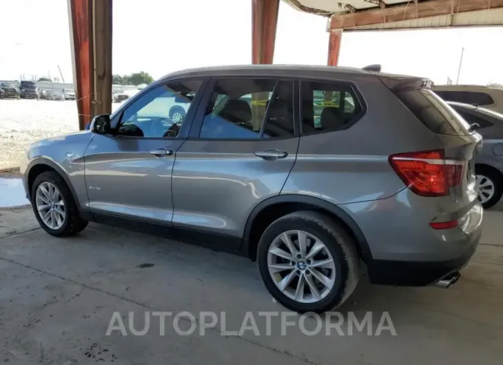 BMW X3 SDRIVE2 2016 vin 5UXWZ7C5XG0R32103 from auto auction Copart