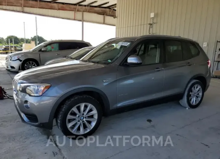 BMW X3 SDRIVE2 2016 vin 5UXWZ7C5XG0R32103 from auto auction Copart