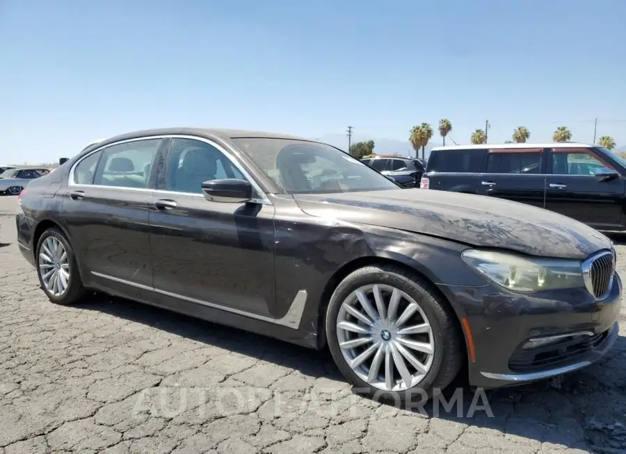 BMW 740 I 2016 vin WBA7E2C54GG504438 from auto auction Copart