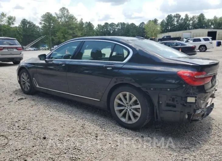 BMW 740 I 2019 vin WBA7E2C55KB216577 from auto auction Copart