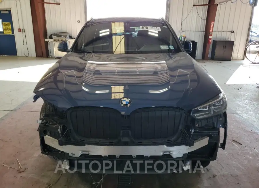 BMW X3 XDRIVE3 2022 vin WBX57DP01NN164367 from auto auction Copart