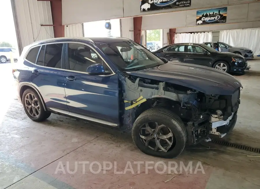 BMW X3 XDRIVE3 2022 vin WBX57DP01NN164367 from auto auction Copart