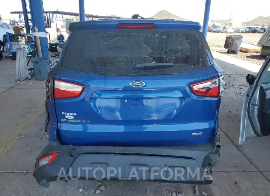 FORD ECOSPORT S 2018 vin MAJ3P1RE0JC211489 from auto auction Copart