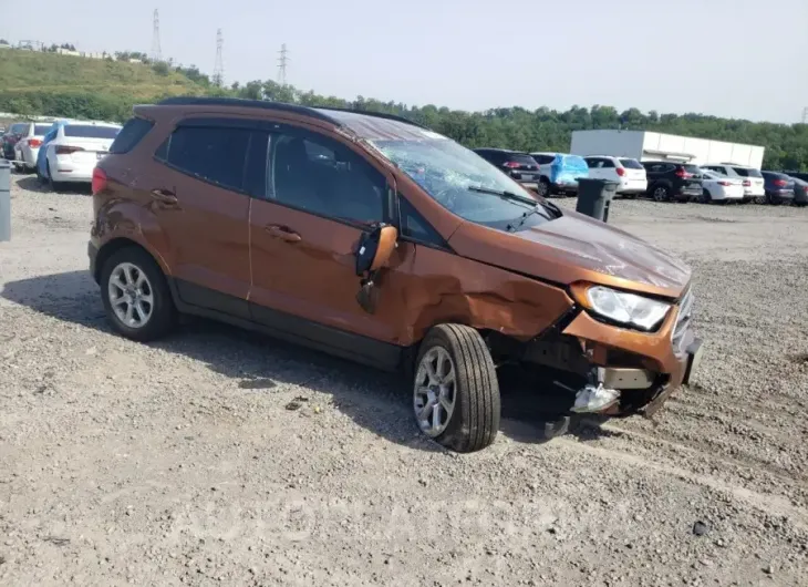 FORD ECOSPORT S 2018 vin MAJ3P1TE7JC173316 from auto auction Copart