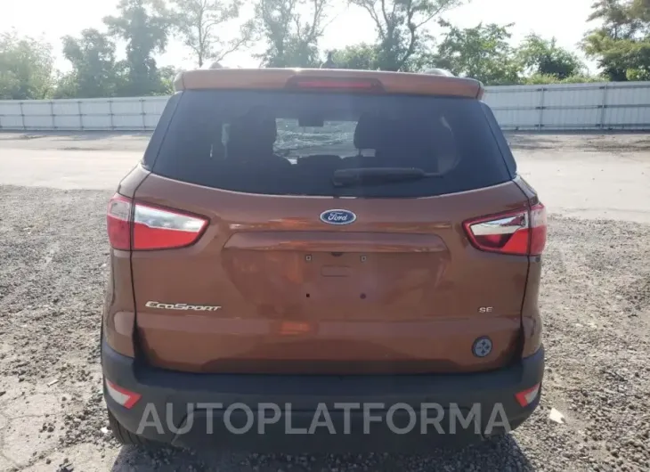 FORD ECOSPORT S 2018 vin MAJ3P1TE7JC173316 from auto auction Copart