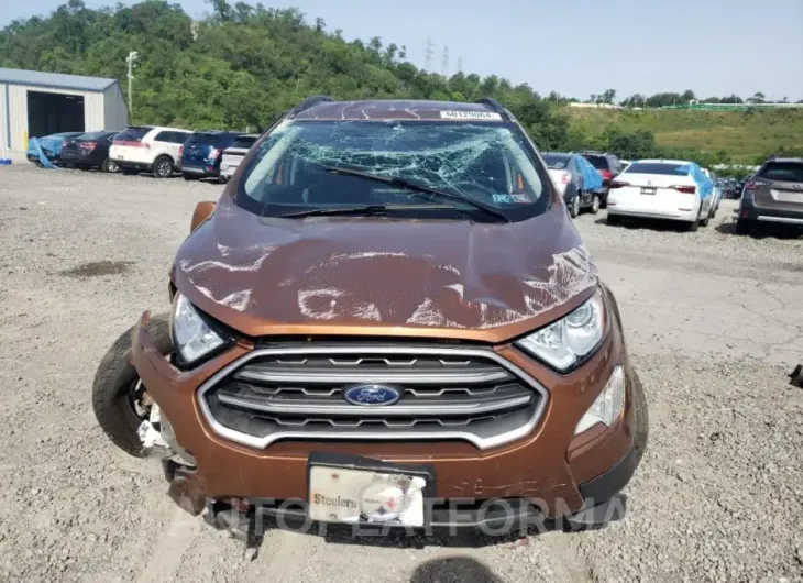 FORD ECOSPORT S 2018 vin MAJ3P1TE7JC173316 from auto auction Copart