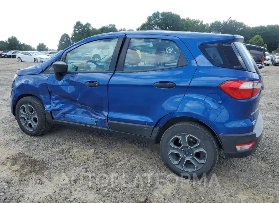 FORD ECOSPORT S 2020 vin MAJ3S2FE5LC369886 from auto auction Copart