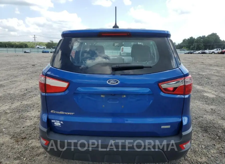 FORD ECOSPORT S 2020 vin MAJ3S2FE5LC369886 from auto auction Copart