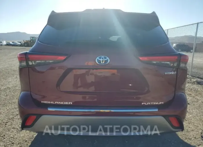 TOYOTA HIGHLANDER 2021 vin 5TDEBRCH7MS057434 from auto auction Copart