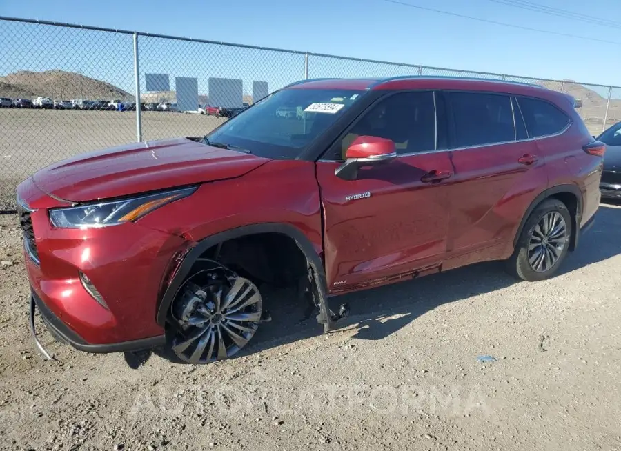 TOYOTA HIGHLANDER 2021 vin 5TDEBRCH7MS057434 from auto auction Copart