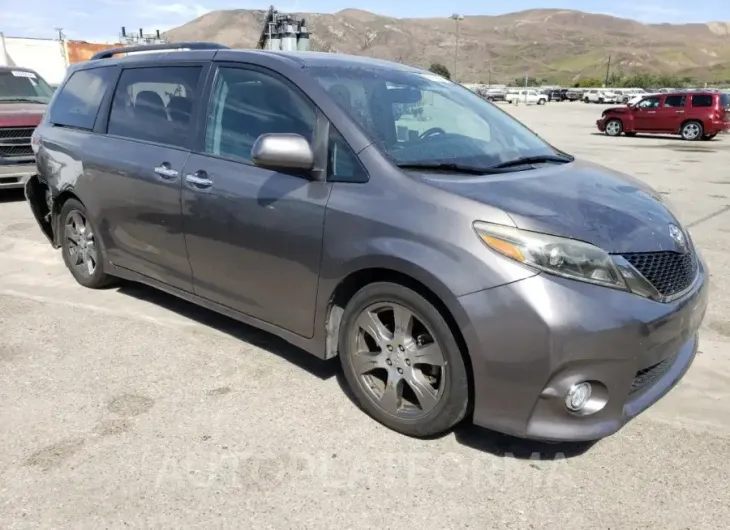 TOYOTA SIENNA SE 2017 vin 5TDXZ3DC9HS792121 from auto auction Copart