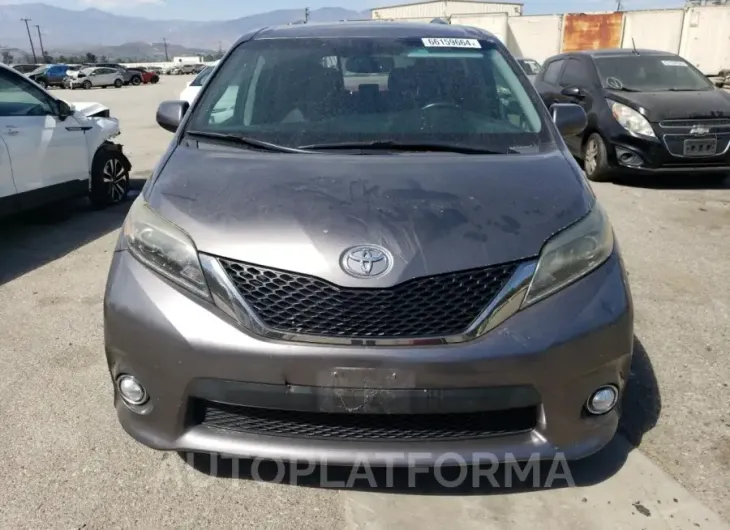 TOYOTA SIENNA SE 2017 vin 5TDXZ3DC9HS792121 from auto auction Copart