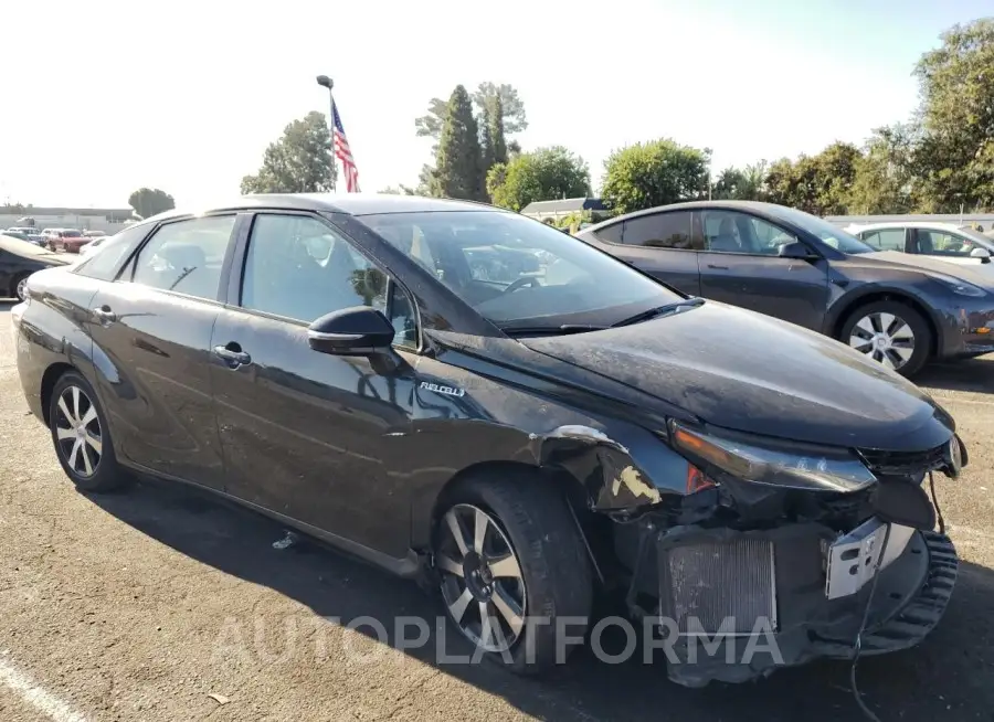 TOYOTA MIRAI 2017 vin JTDBVRBD8HA002471 from auto auction Copart