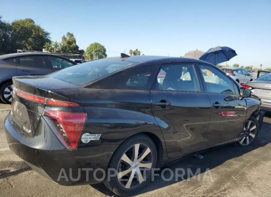 TOYOTA MIRAI 2017 vin JTDBVRBD8HA002471 from auto auction Copart