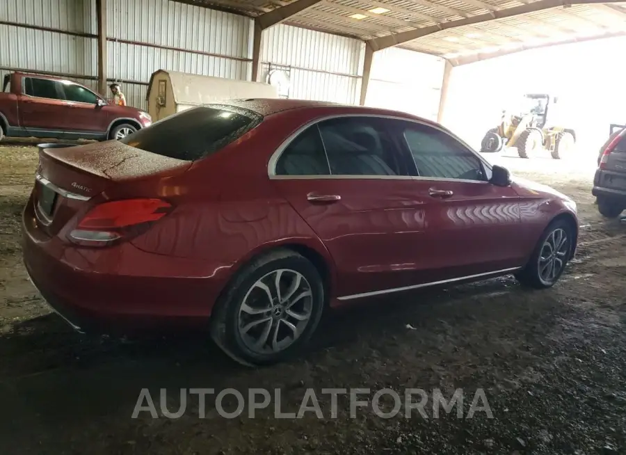 MERCEDES-BENZ C 300 4MAT 2018 vin 55SWF4KB0JU254307 from auto auction Copart