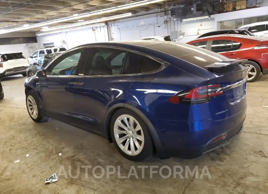 TESLA MODEL X 2018 vin 5YJXCBE21JF142646 from auto auction Copart