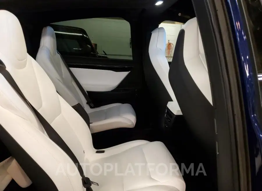 TESLA MODEL X 2018 vin 5YJXCBE21JF142646 from auto auction Copart