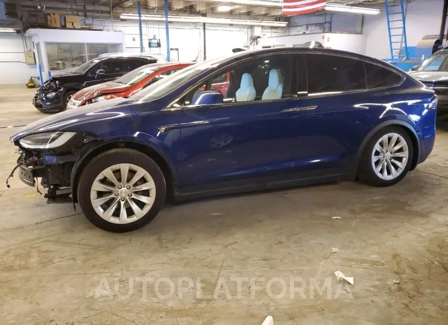 TESLA MODEL X 2018 vin 5YJXCBE21JF142646 from auto auction Copart