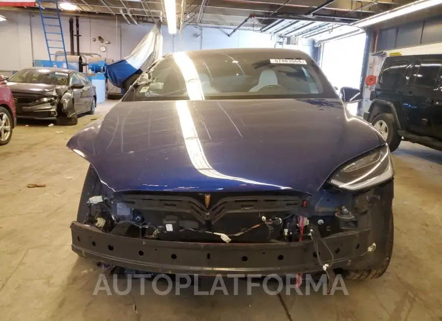 TESLA MODEL X 2018 vin 5YJXCBE21JF142646 from auto auction Copart