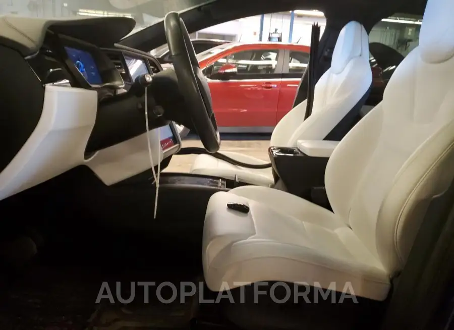 TESLA MODEL X 2018 vin 5YJXCBE21JF142646 from auto auction Copart