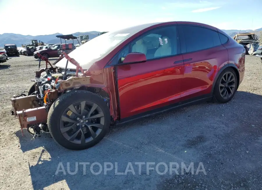 TESLA MODEL X 2023 vin 7SAXCDE56PF427151 from auto auction Copart