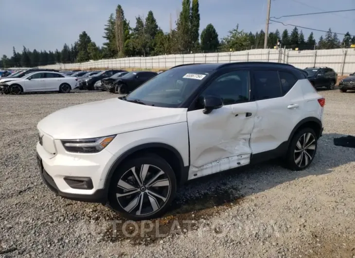 VOLVO XC40 P8 RE 2022 vin YV4ED3UR1N2776005 from auto auction Copart