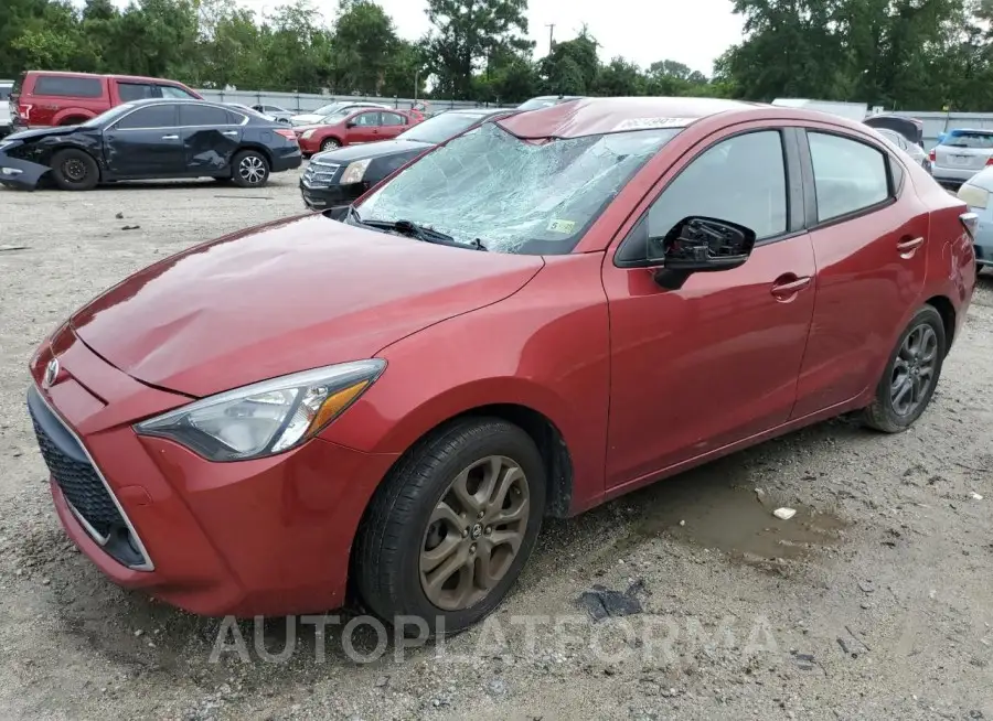 TOYOTA YARIS L 2019 vin 3MYDLBYV7KY510957 from auto auction Copart