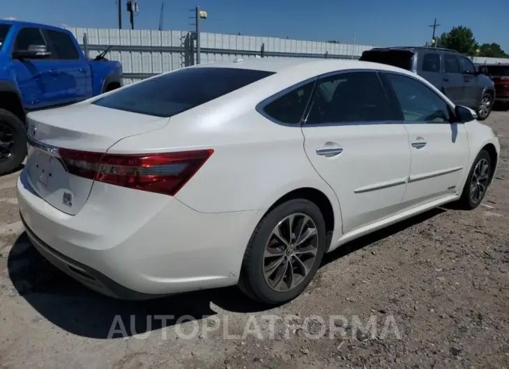 TOYOTA AVALON HYB 2016 vin 4T1BD1EBXGU048827 from auto auction Copart