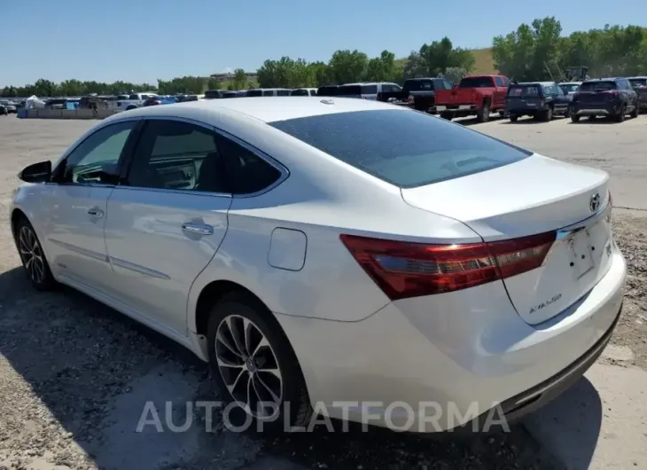 TOYOTA AVALON HYB 2016 vin 4T1BD1EBXGU048827 from auto auction Copart