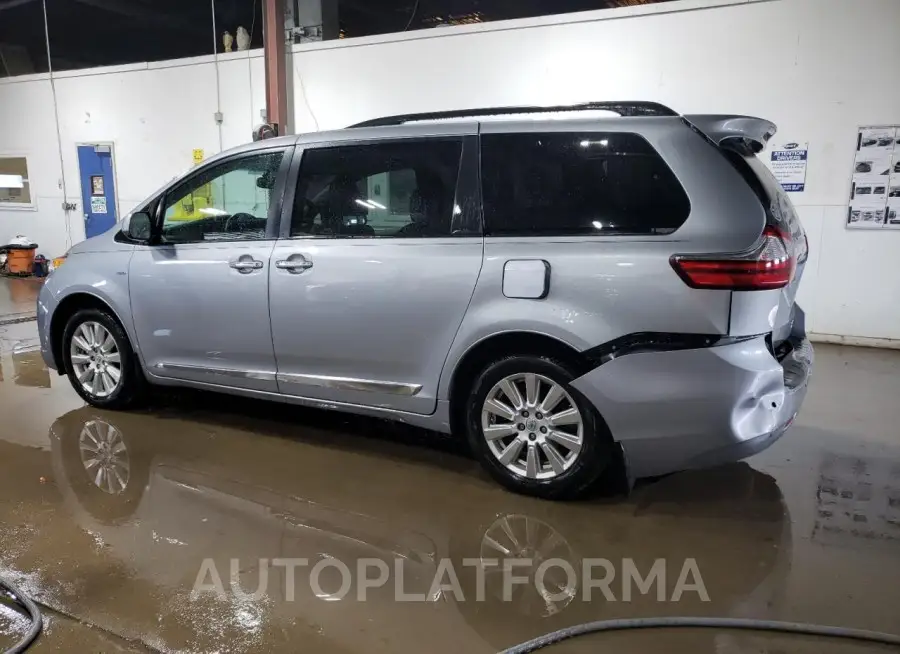 TOYOTA SIENNA XLE 2017 vin 5TDDZ3DC1HS146848 from auto auction Copart