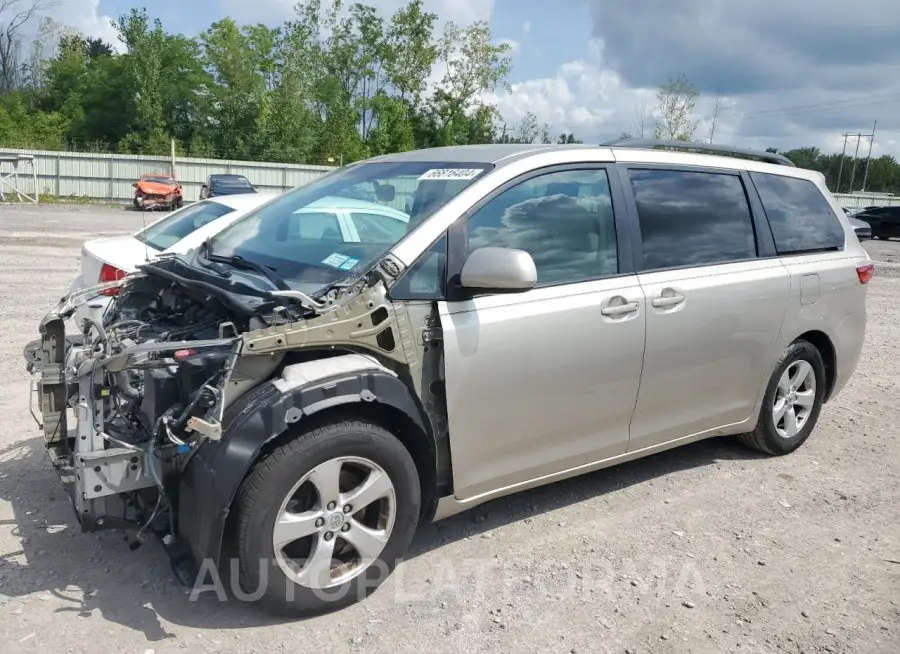 TOYOTA SIENNA LE 2015 vin 5TDKK3DC3FS529148 from auto auction Copart