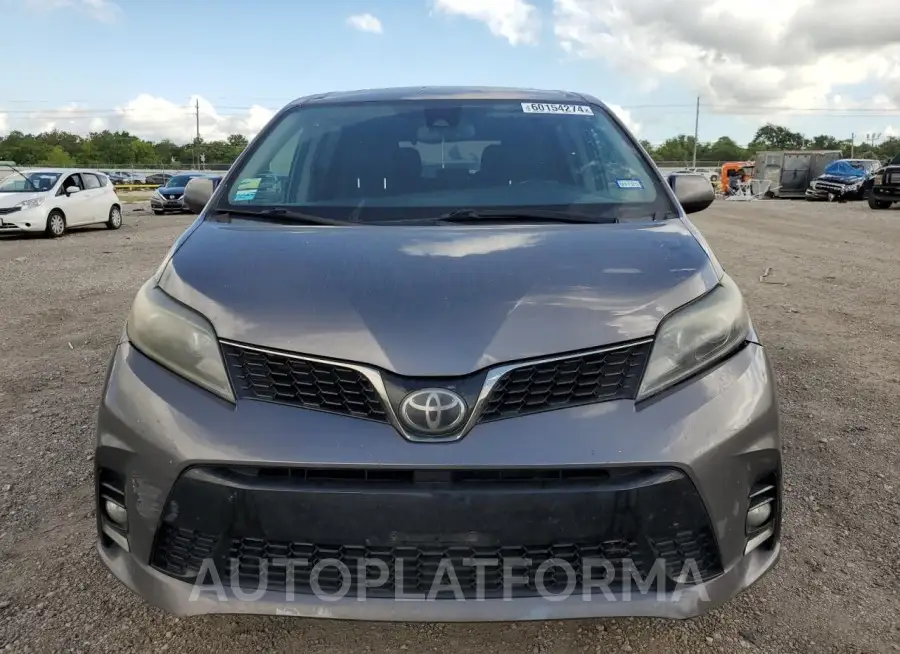 TOYOTA SIENNA SE 2018 vin 5TDXZ3DCXJS925197 from auto auction Copart