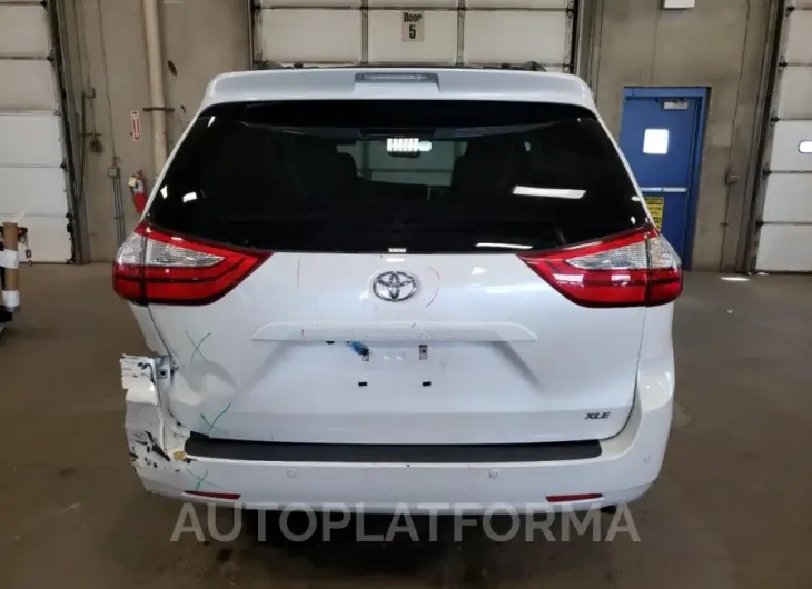 TOYOTA SIENNA XLE 2016 vin 5TDYK3DC3GS738515 from auto auction Copart