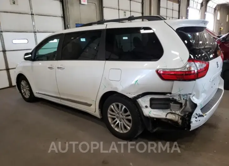 TOYOTA SIENNA XLE 2016 vin 5TDYK3DC3GS738515 from auto auction Copart