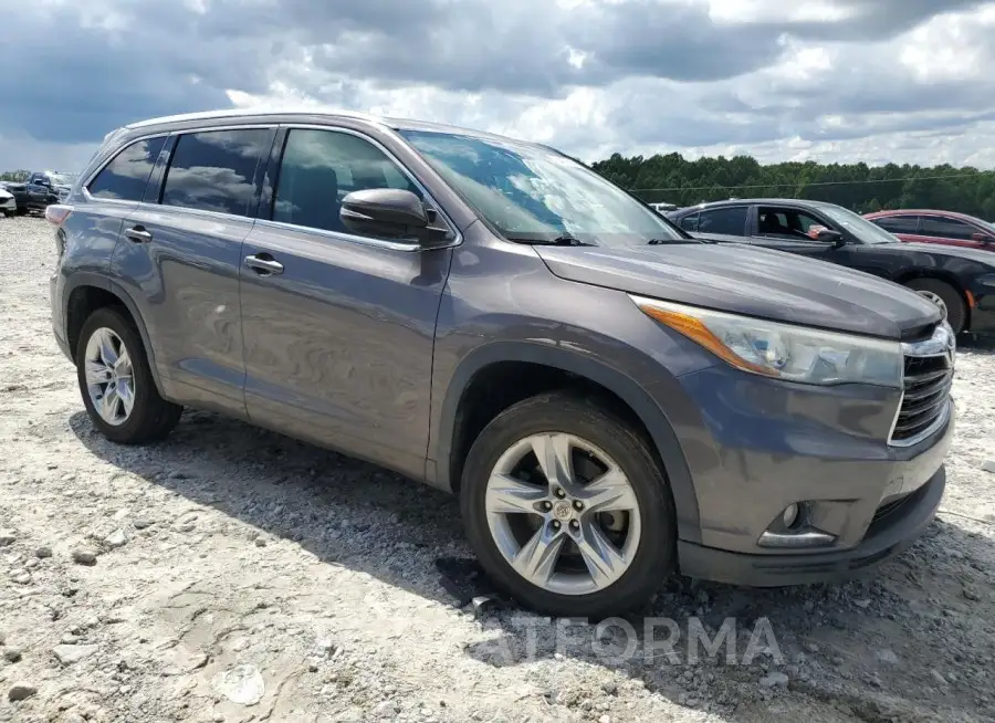 TOYOTA HIGHLANDER 2015 vin 5TDYKRFH9FS055728 from auto auction Copart