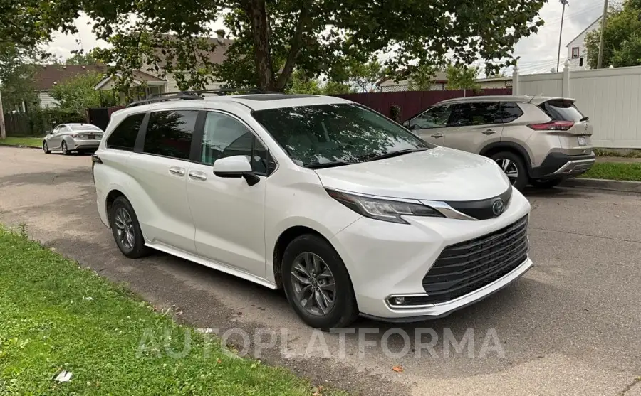 TOYOTA SIENNA XLE 2023 vin 5TDYSKFC0PS076156 from auto auction Copart