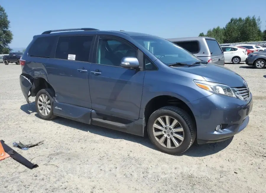 TOYOTA SIENNA XLE 2017 vin 5TDYZ3DC3HS871126 from auto auction Copart