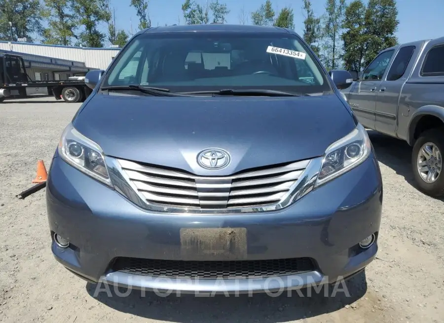 TOYOTA SIENNA XLE 2017 vin 5TDYZ3DC3HS871126 from auto auction Copart