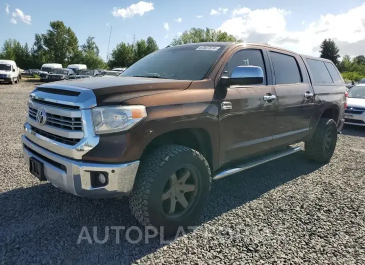 TOYOTA TUNDRA CRE 2015 vin 5TFAY5F11FX440464 from auto auction Copart