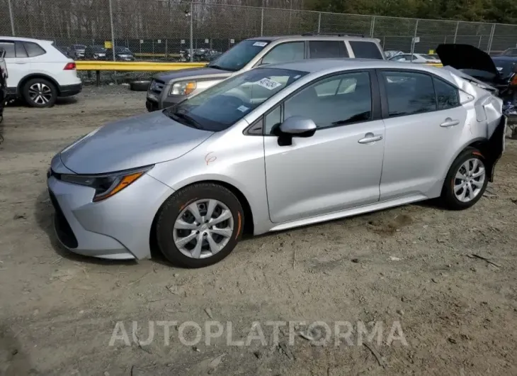 TOYOTA COROLLA LE 2022 vin 5YFEPMAE1NP311050 from auto auction Copart