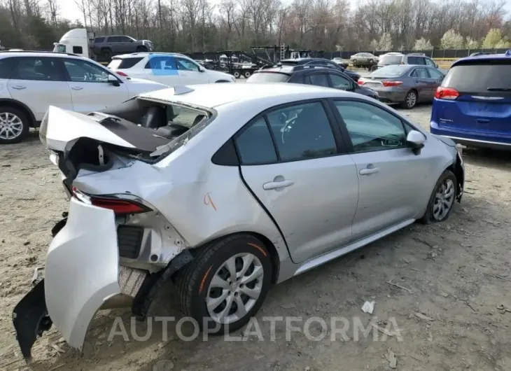 TOYOTA COROLLA LE 2022 vin 5YFEPMAE1NP311050 from auto auction Copart