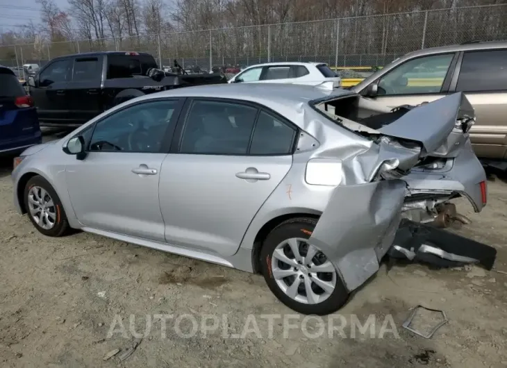 TOYOTA COROLLA LE 2022 vin 5YFEPMAE1NP311050 from auto auction Copart