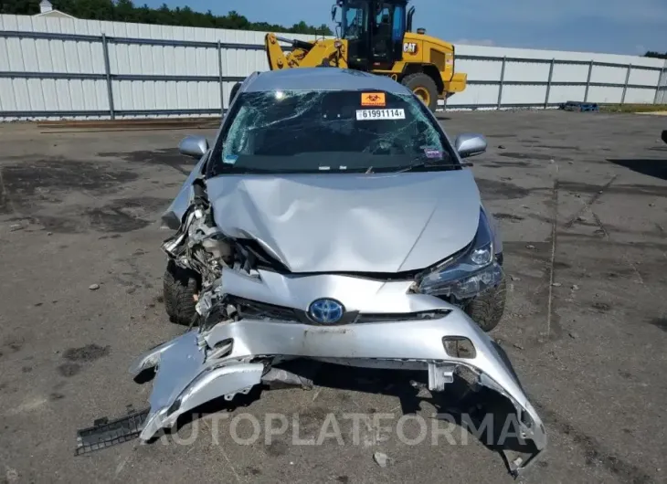 TOYOTA PRIUS 2019 vin JTDKARFU9K3078220 from auto auction Copart