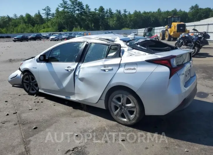 TOYOTA PRIUS 2019 vin JTDKARFU9K3078220 from auto auction Copart