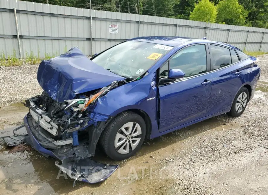 TOYOTA PRIUS 2017 vin JTDKBRFU3H3558100 from auto auction Copart