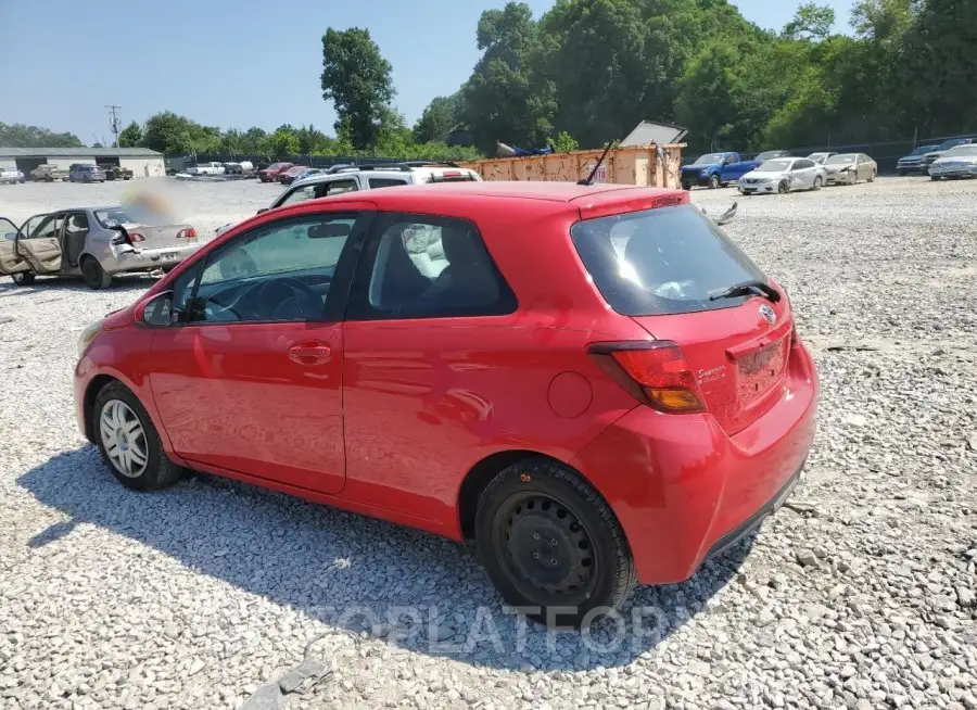 TOYOTA YARIS 2015 vin VNKJTUD35FA050684 from auto auction Copart