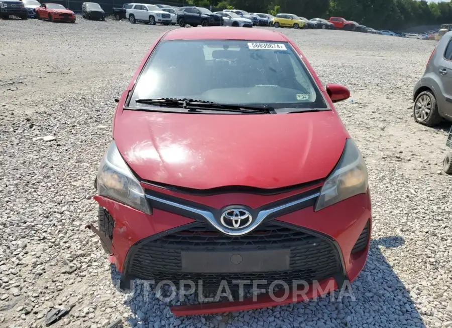 TOYOTA YARIS 2015 vin VNKJTUD35FA050684 from auto auction Copart