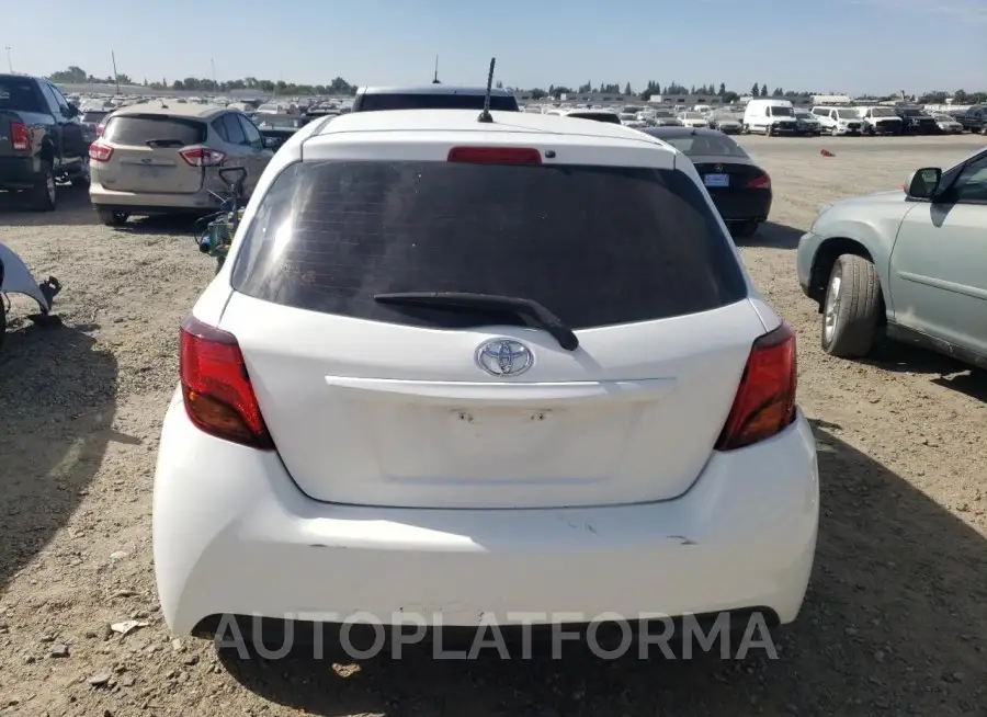 TOYOTA YARIS 2015 vin VNKKTUD31FA016245 from auto auction Copart