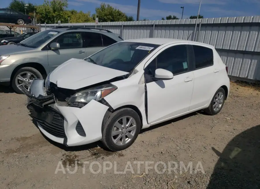 TOYOTA YARIS 2015 vin VNKKTUD31FA016245 from auto auction Copart