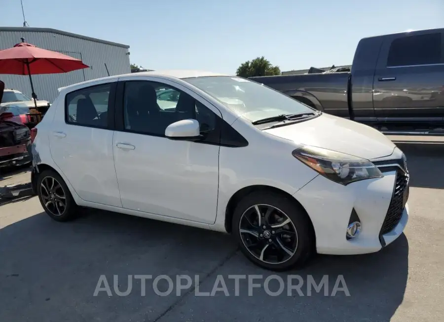 TOYOTA YARIS 2015 vin VNKKTUD33FA016845 from auto auction Copart